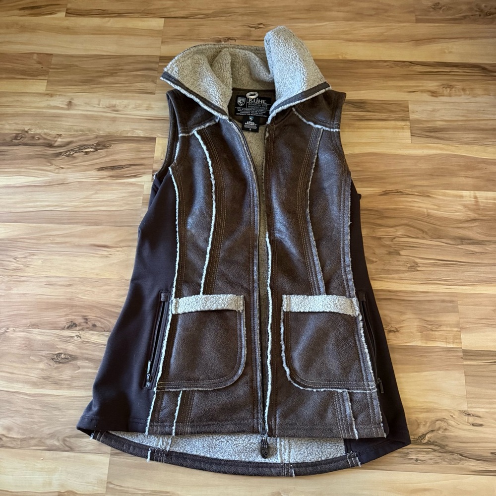 Kuhl Women's Brown and Beige Vest